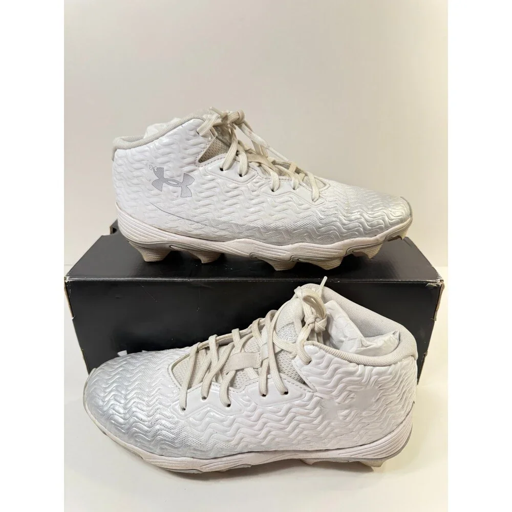 Under Armour Men's Spotlight Hammer RM, 100 White, 8.5